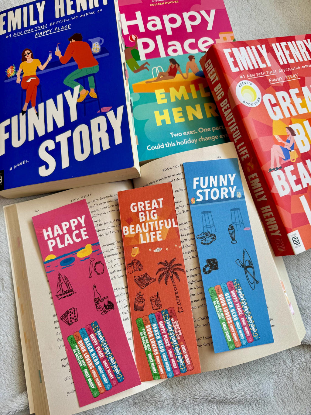 The Emily Henry Bookmark Collection