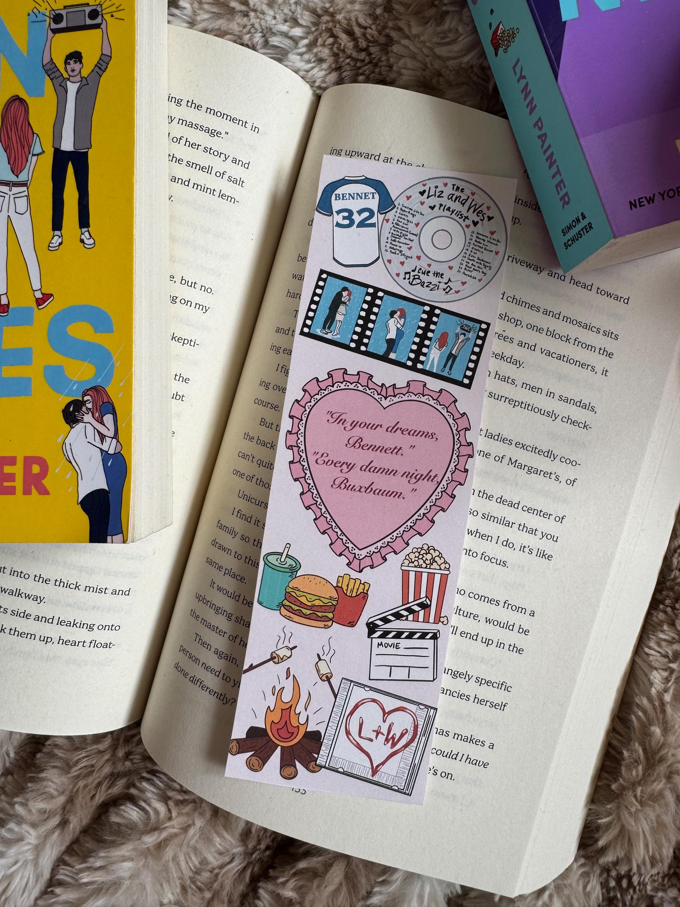 The Rom-Com Favourites Bookmark Collection