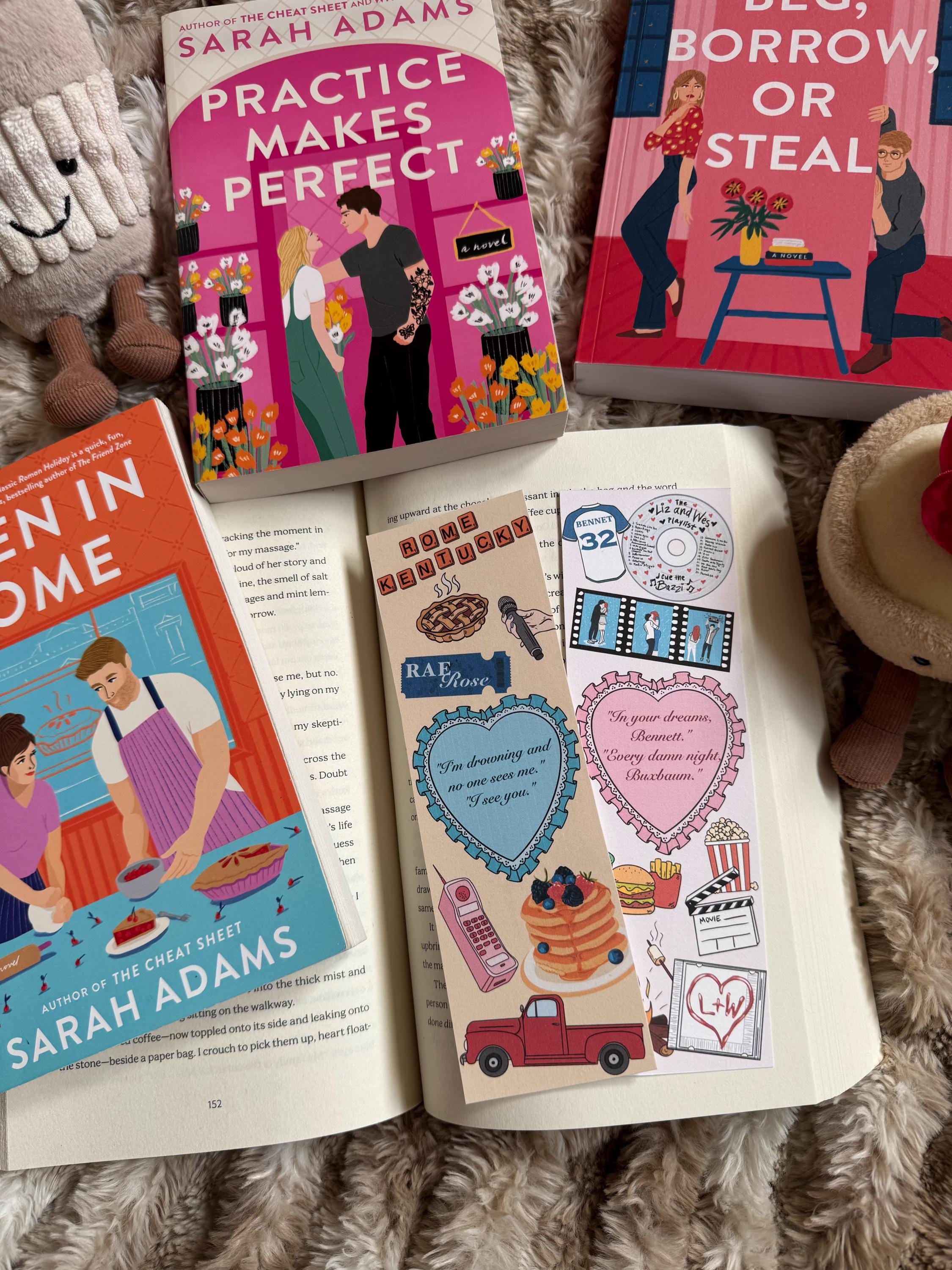 The Rom-Com Favourites Bookmark Collection