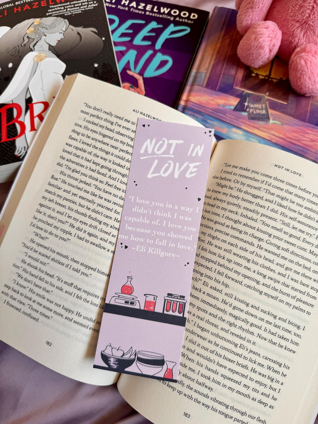 The Ali Hazelwood Bookmark Collection