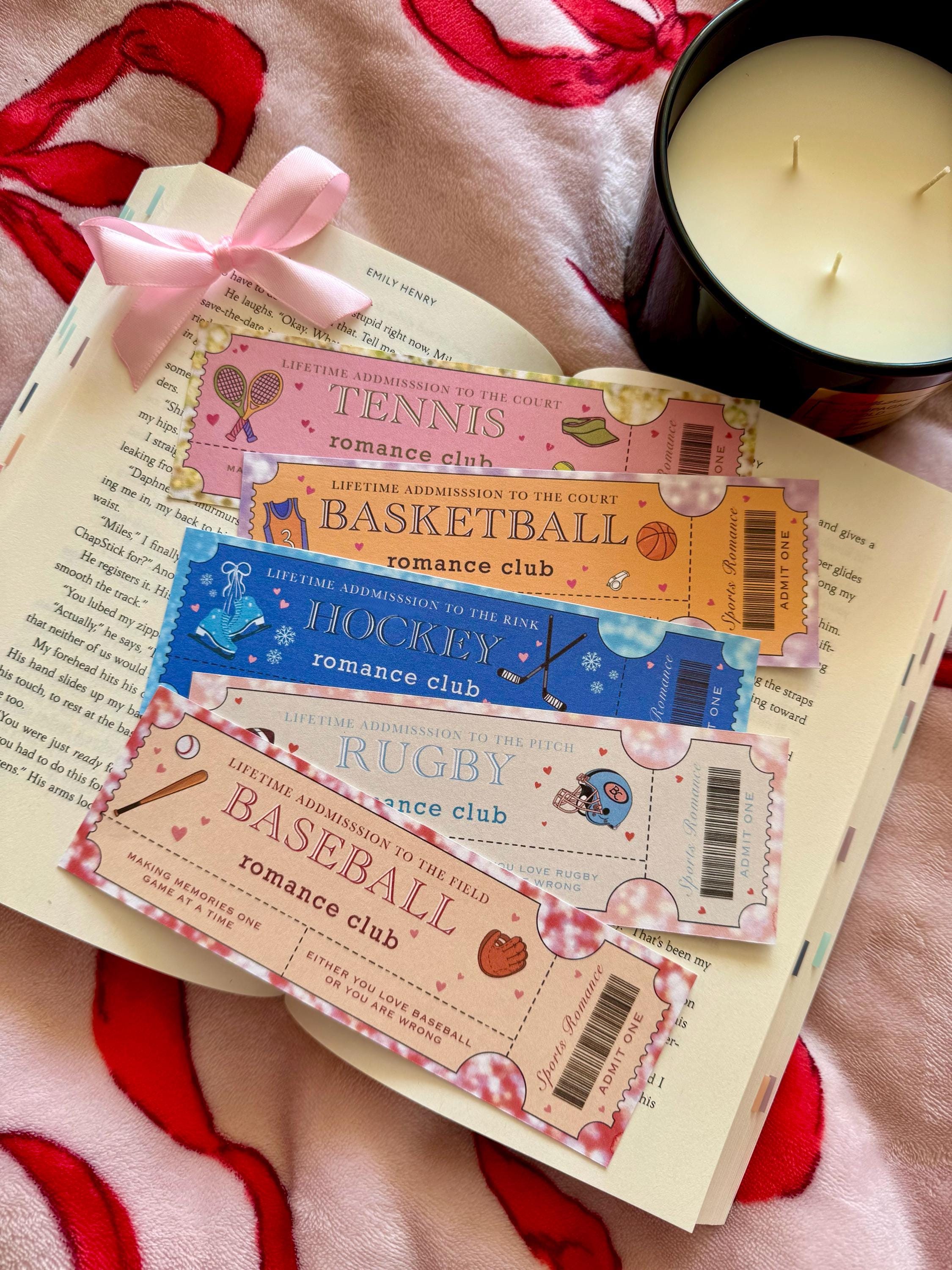The Sports Romance Bookmark Collection