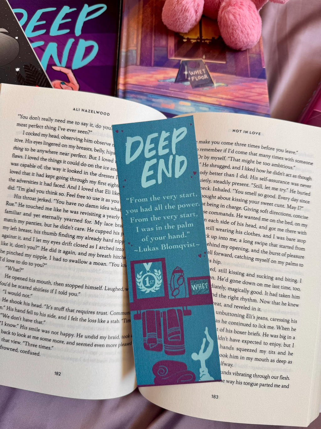 The Ali Hazelwood Bookmark Collection