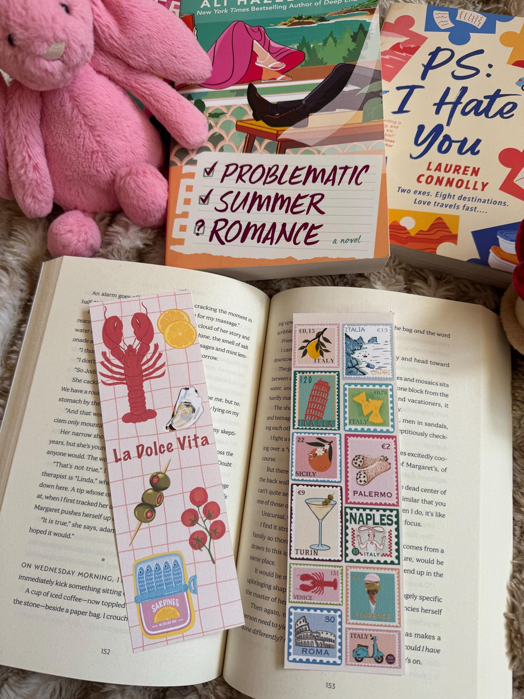 The Italian Escape Bookmark Collection
