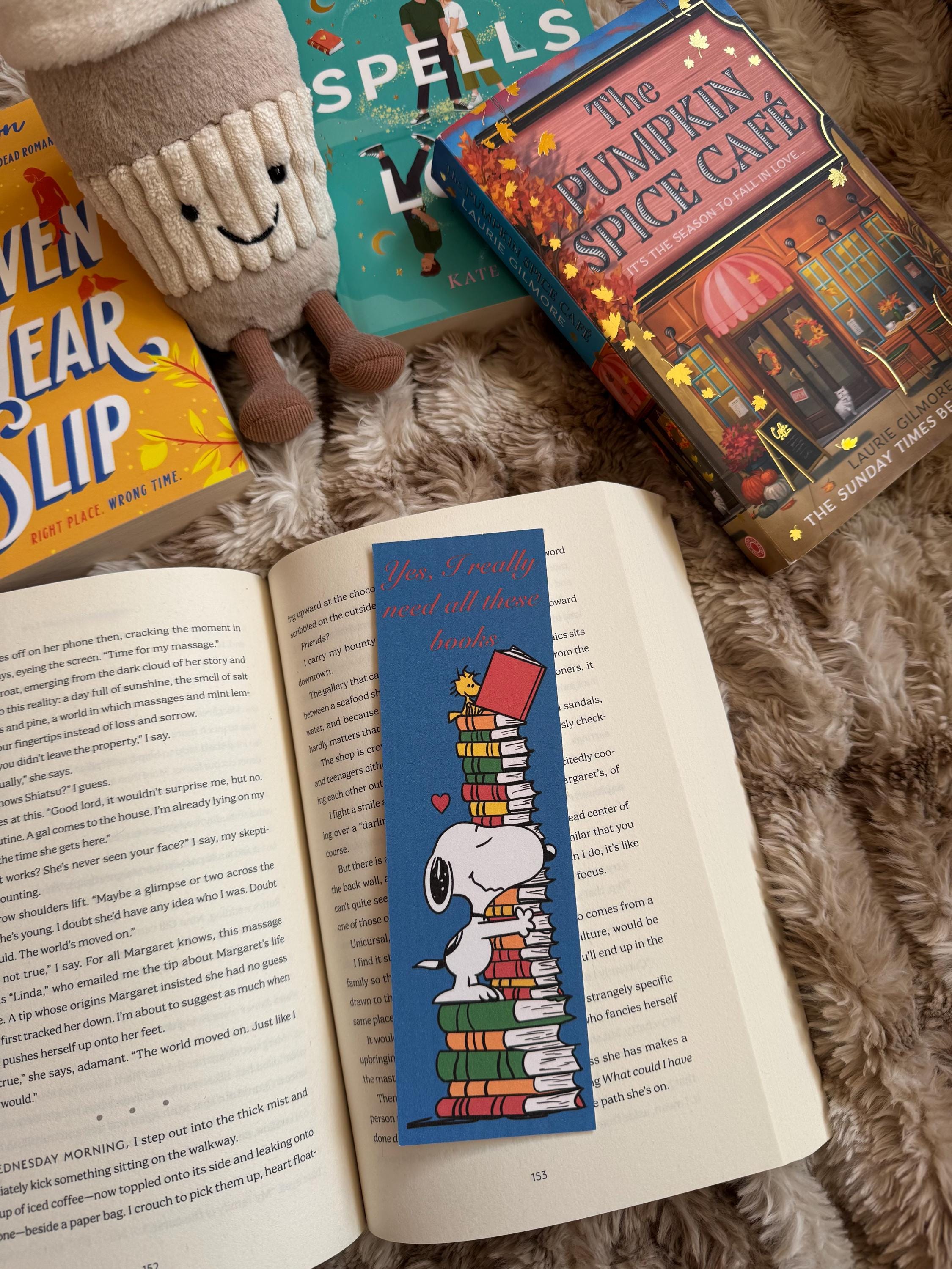 The Snoopy Bookmark Collection