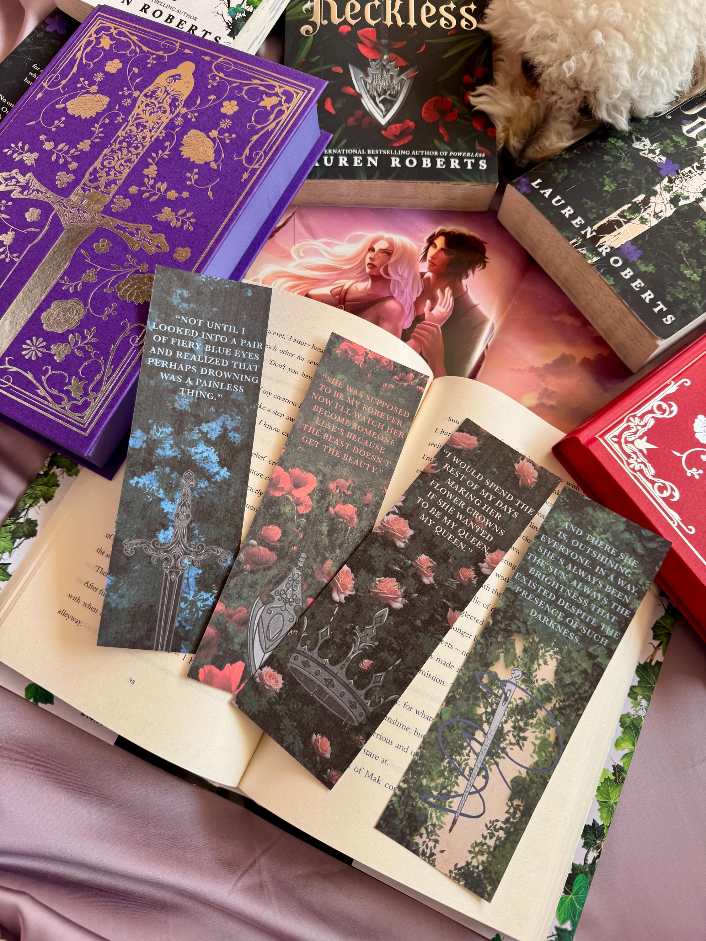 The Powerless Series Bookmark Collection