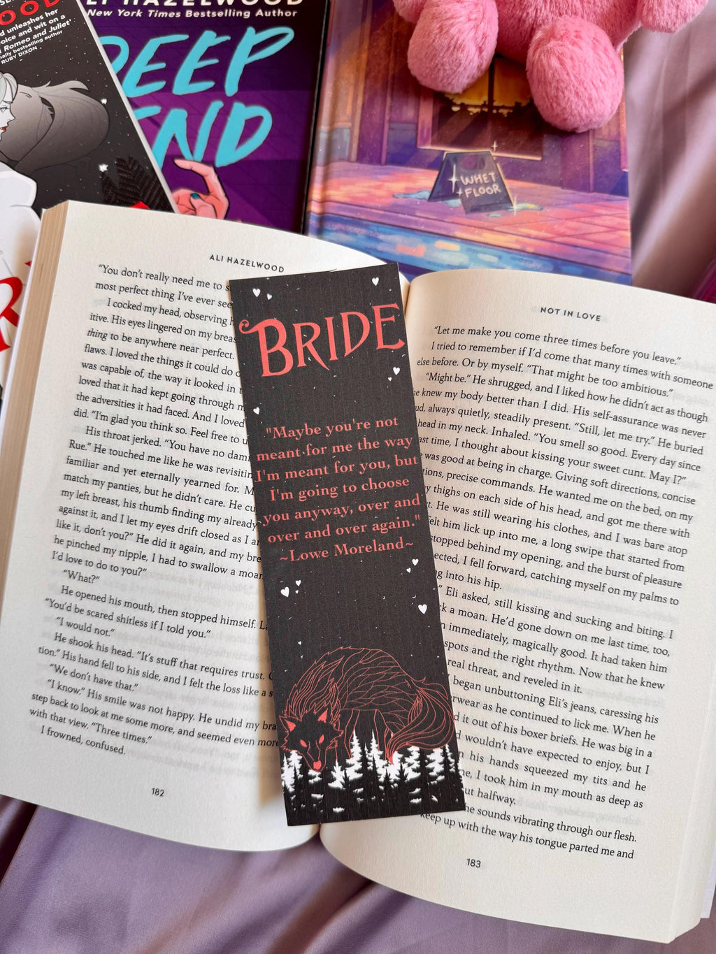 The Ali Hazelwood Bookmark Collection