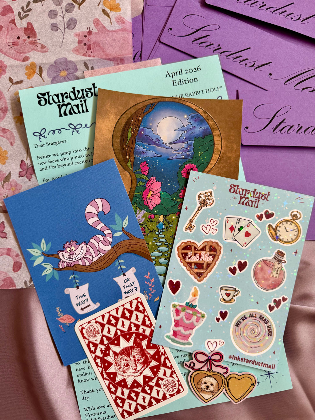 Stardust Mail Monthly Subscription - April