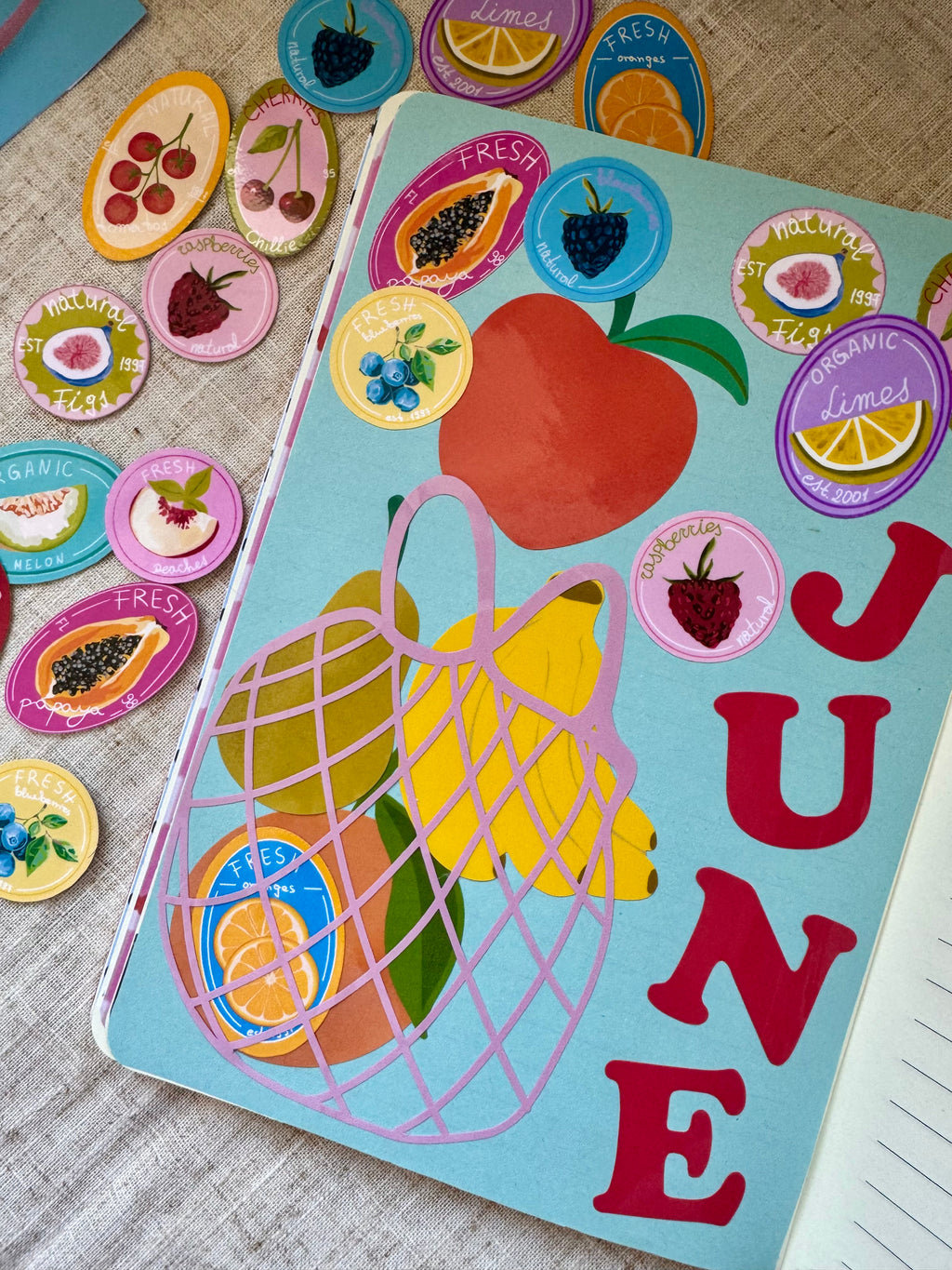 Fruit Label Sticker Pack