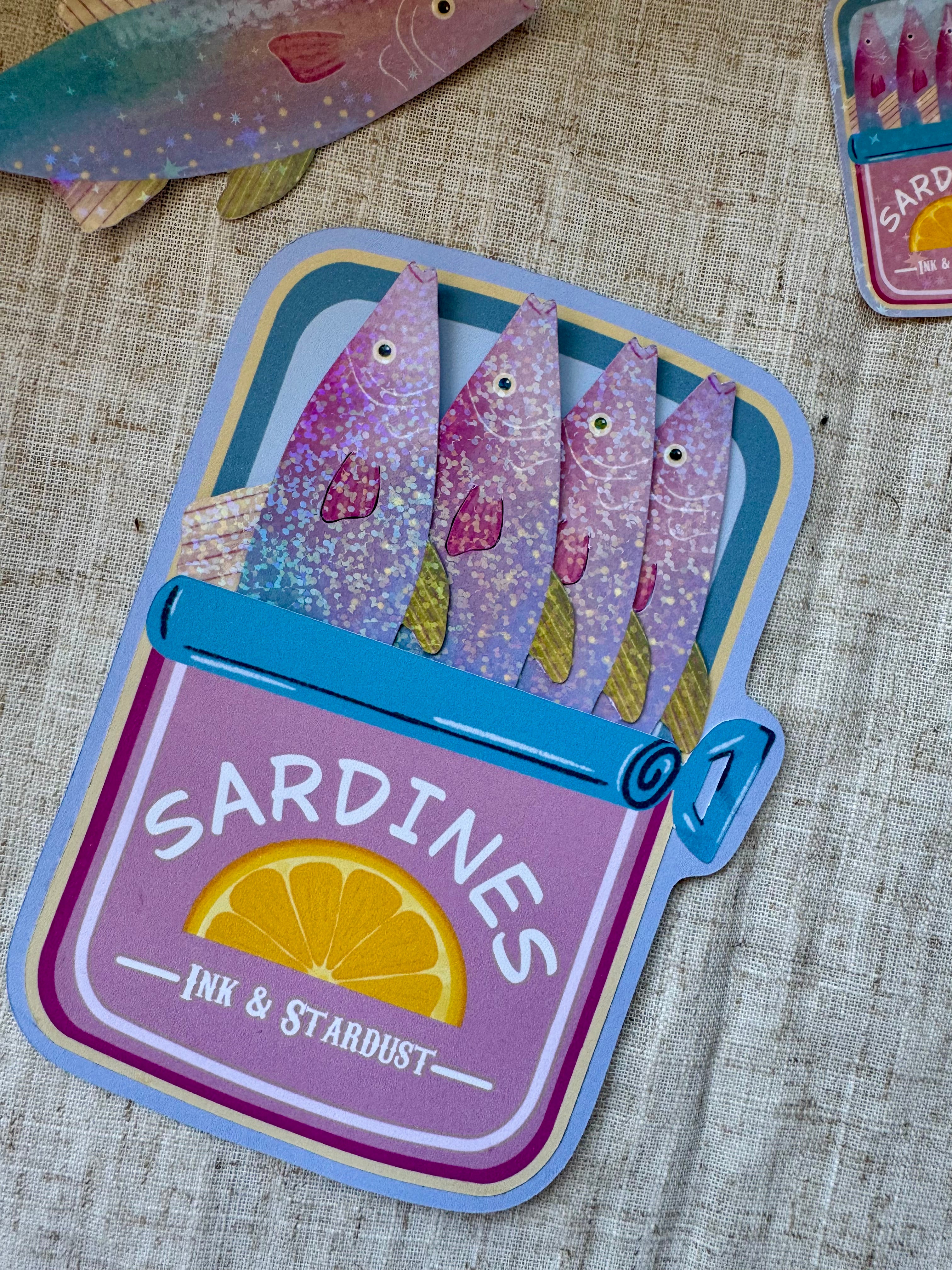 Sardine Bookmark Set