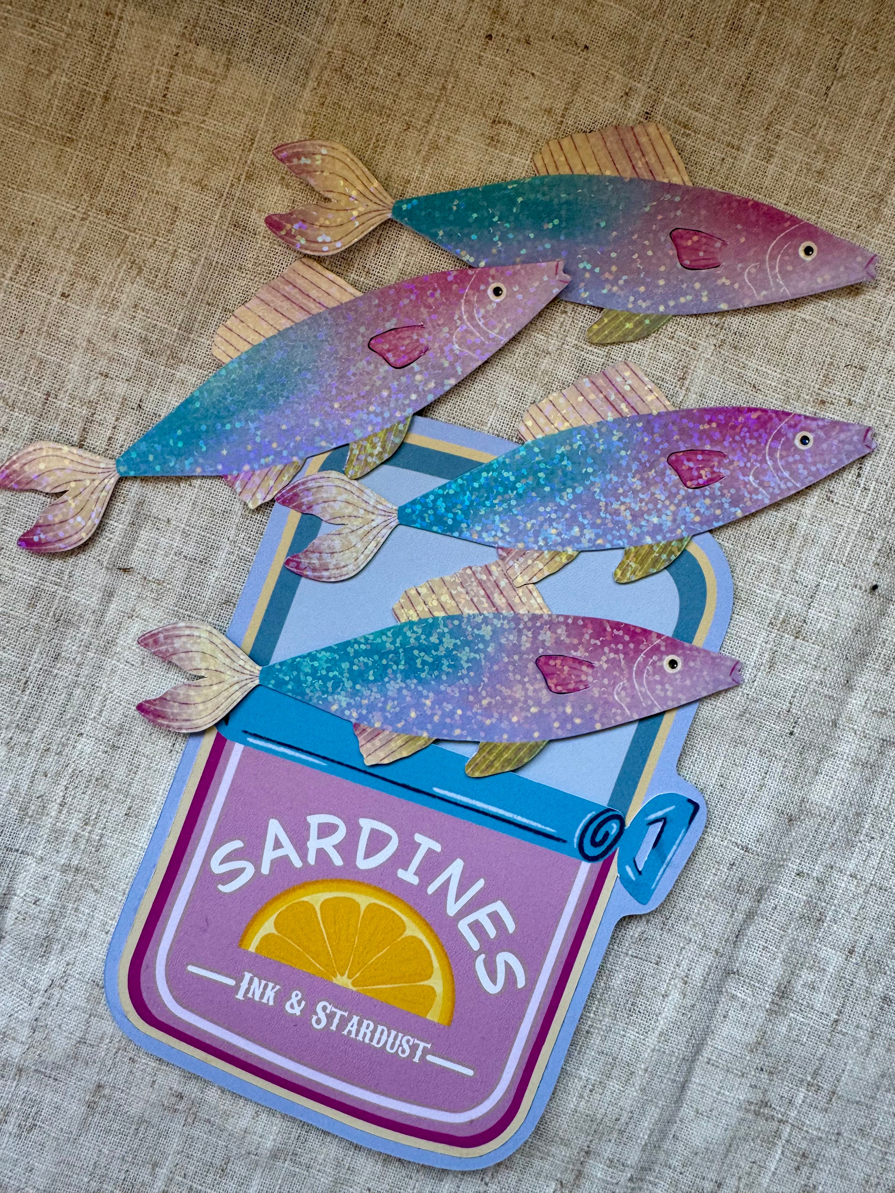 Sardine Bookmark Set