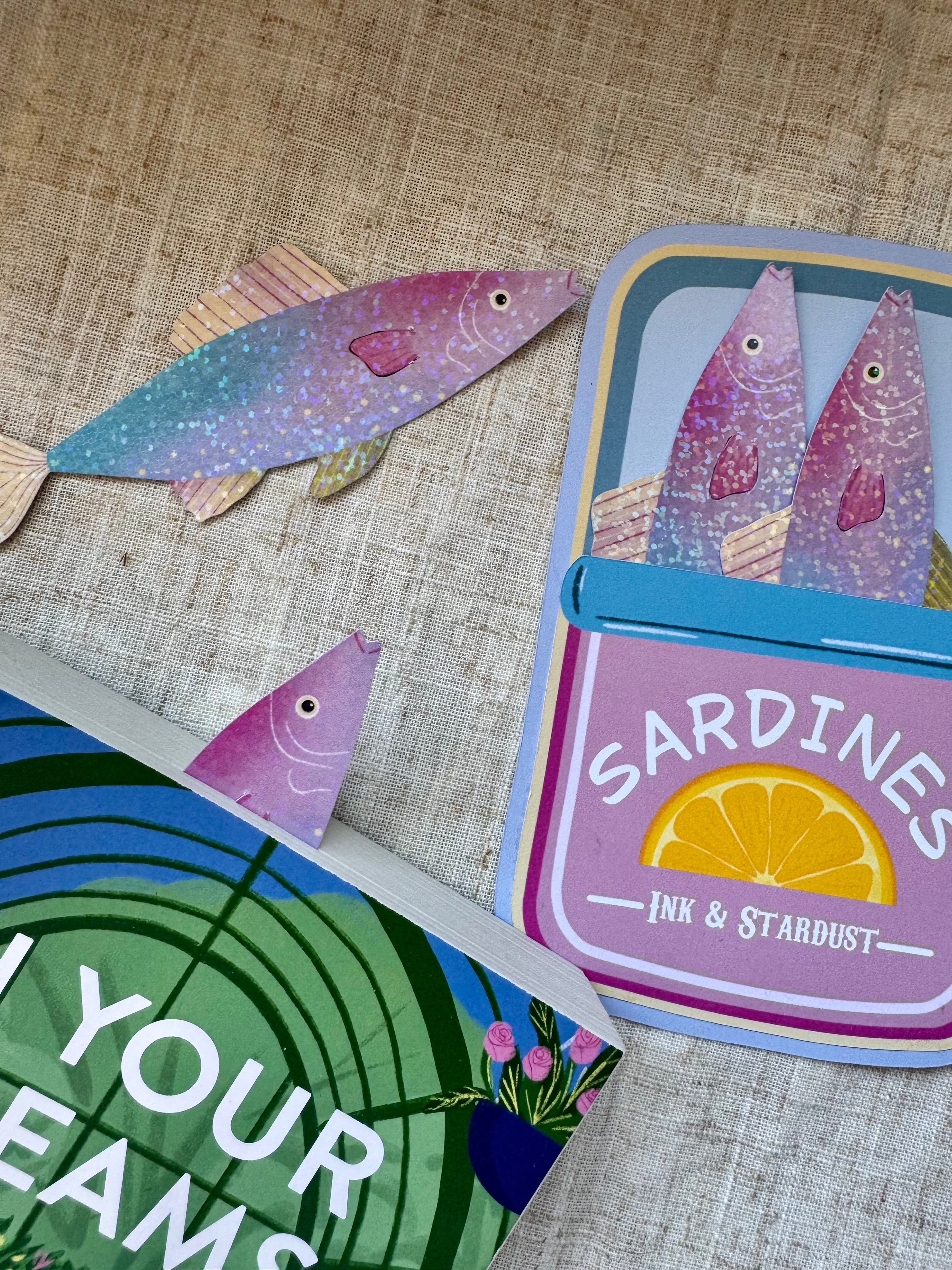 Sardine Bookmark Set