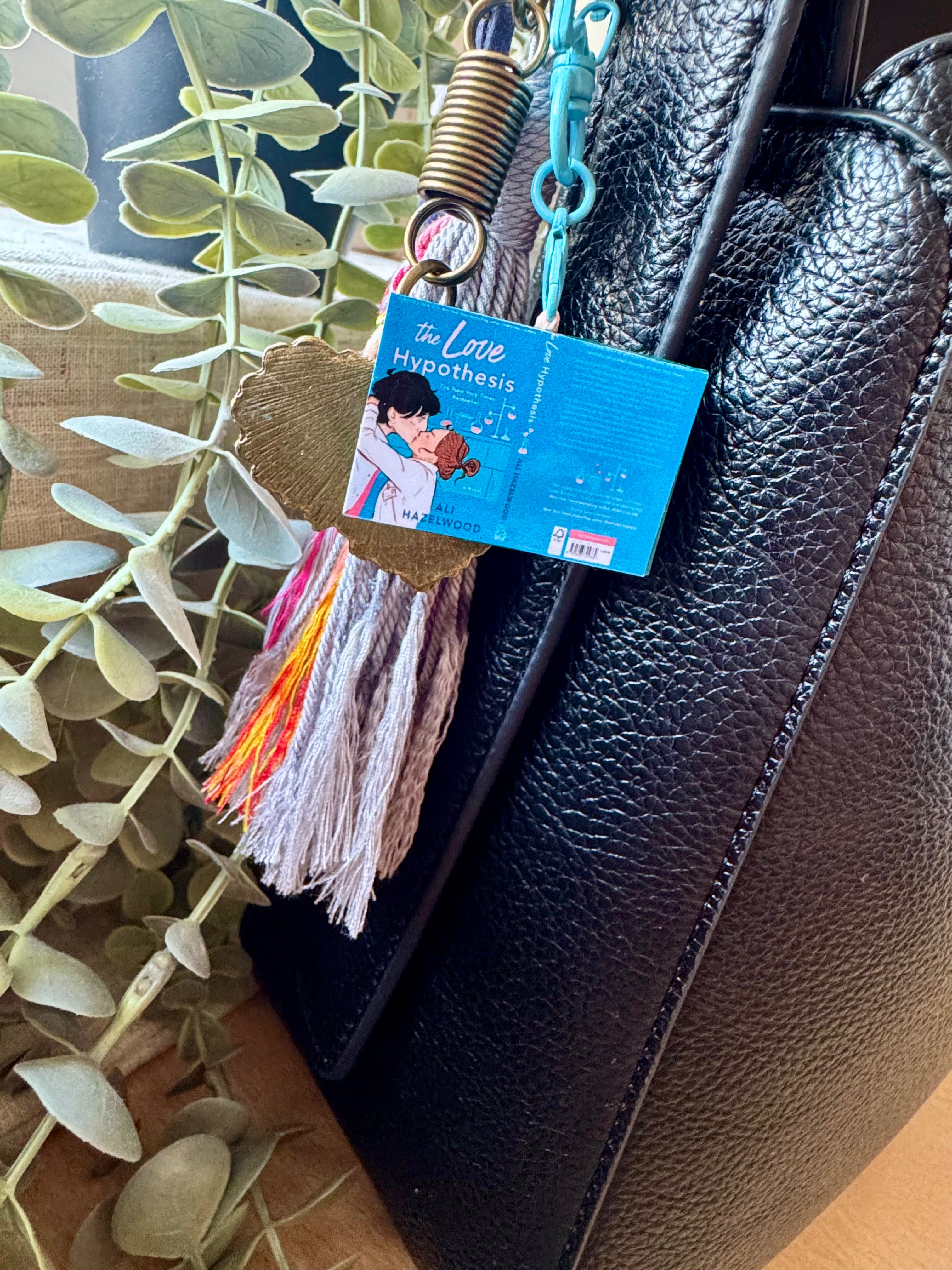 Custom Book Keychain