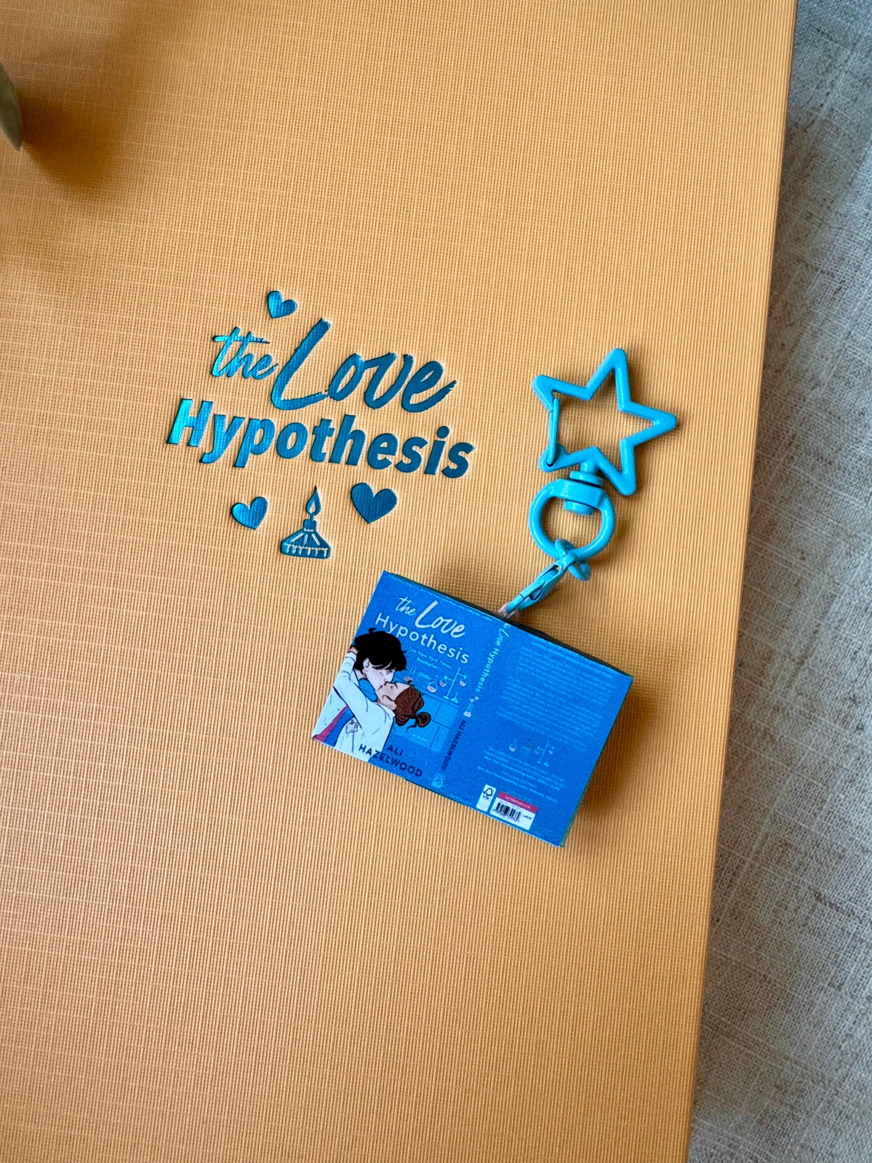 Custom Book Keychain