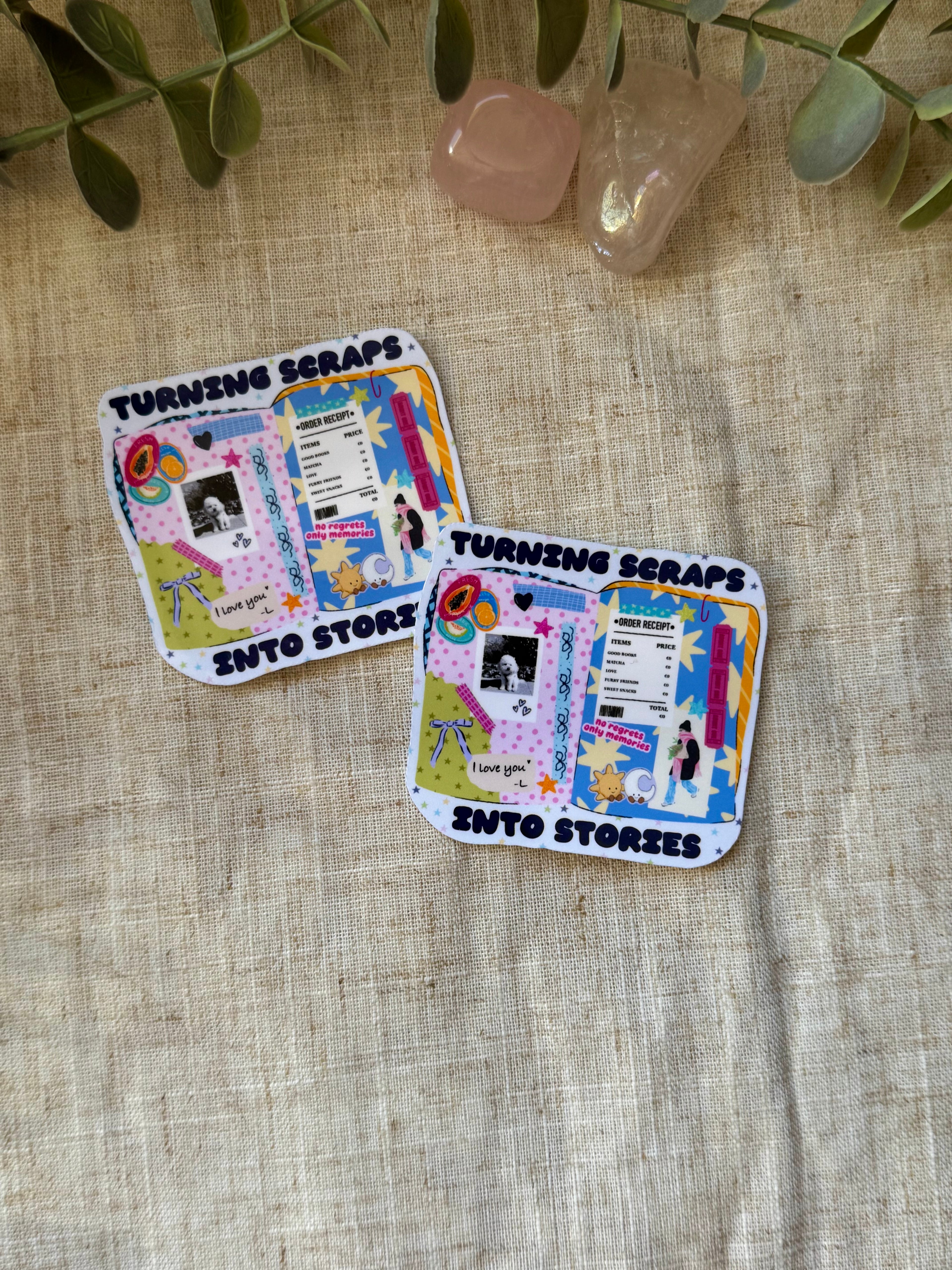 Junk Journal Sticker