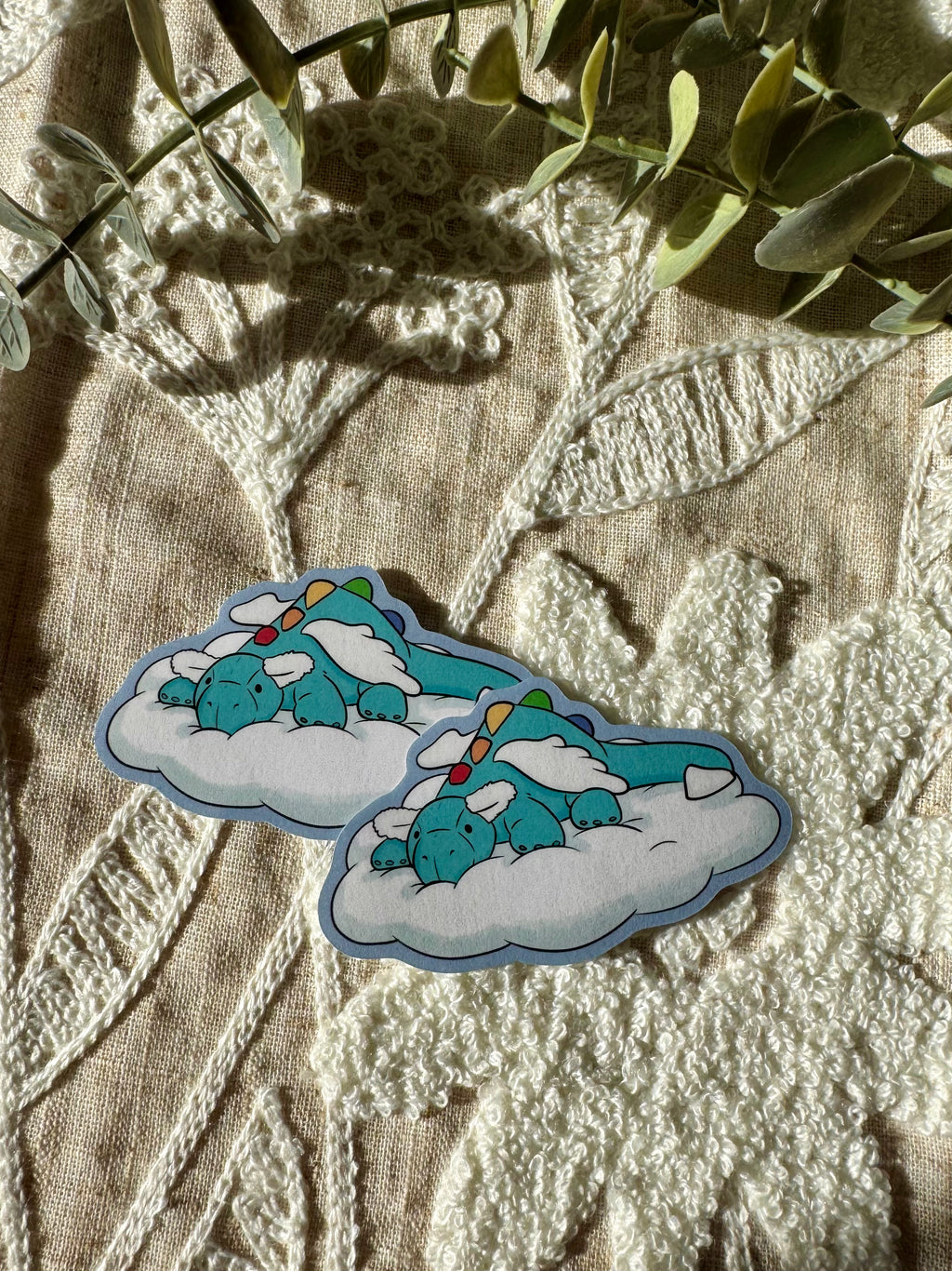 Cloud Dragon Sticker