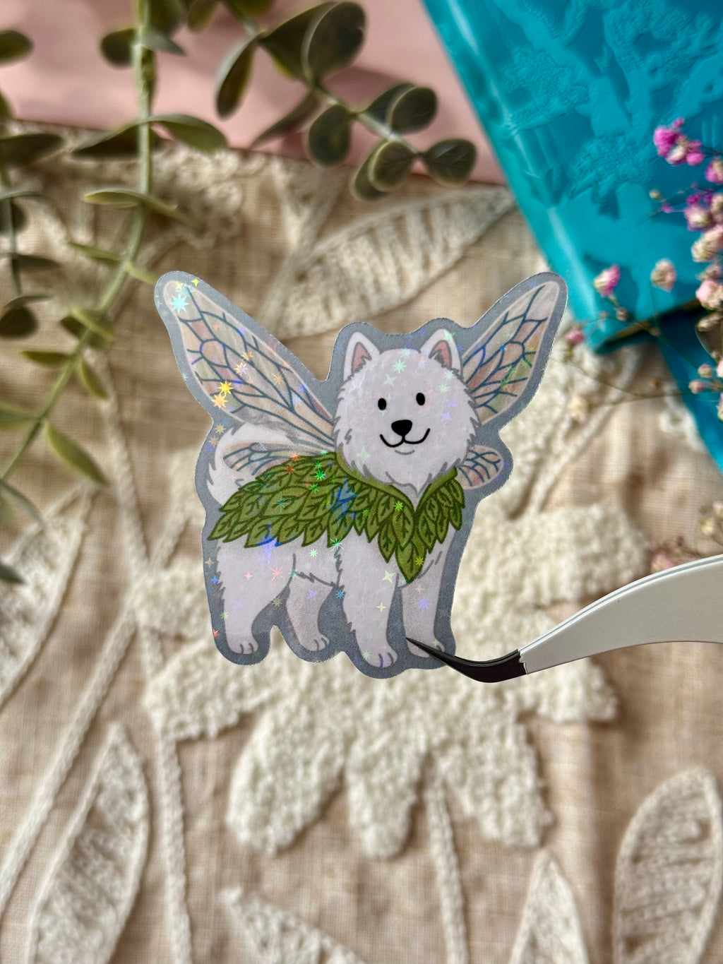 Dog Fairy Sticker