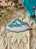 Cloud Dragon Sticker