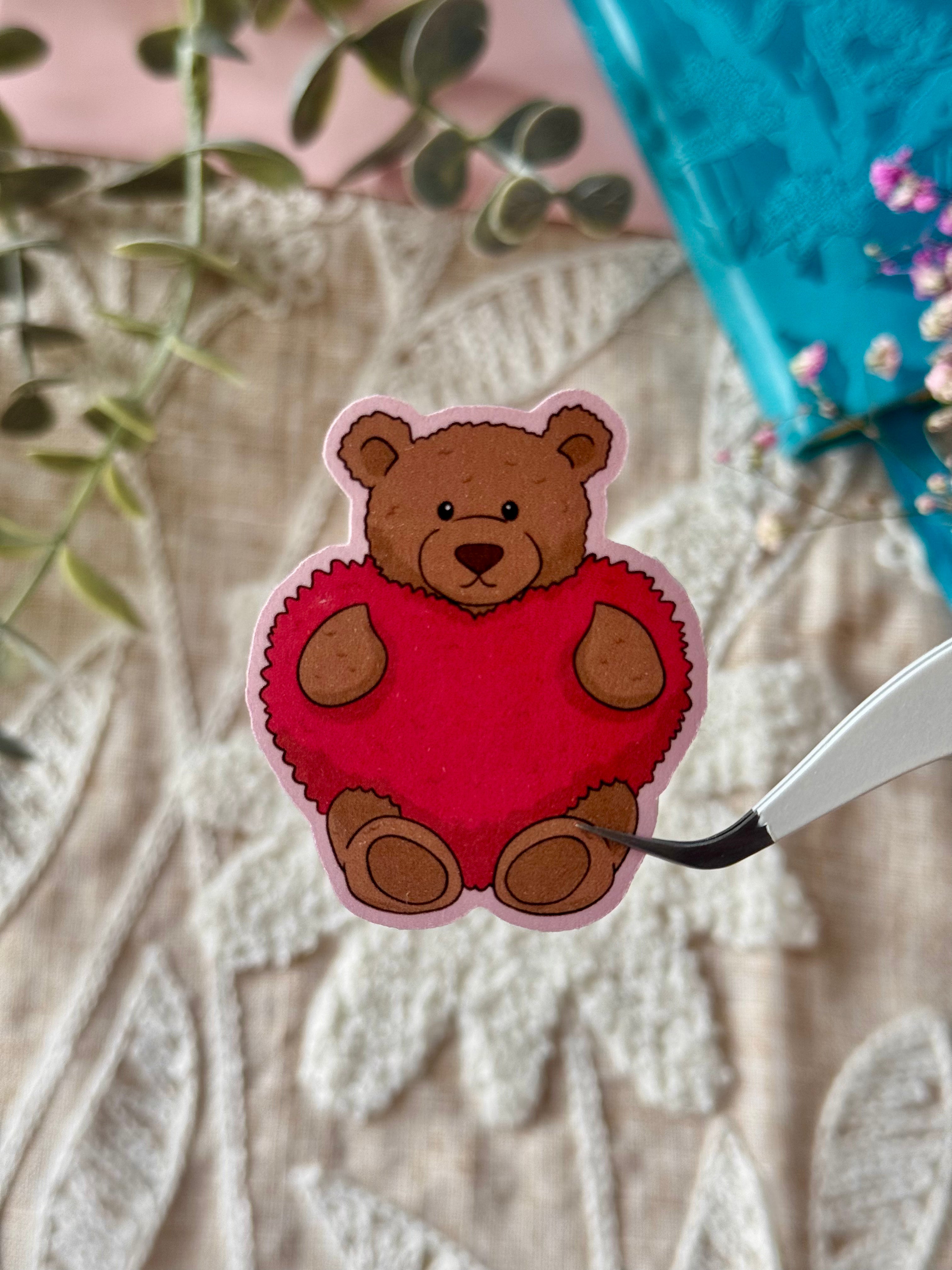 Heart Teddybear Sticker