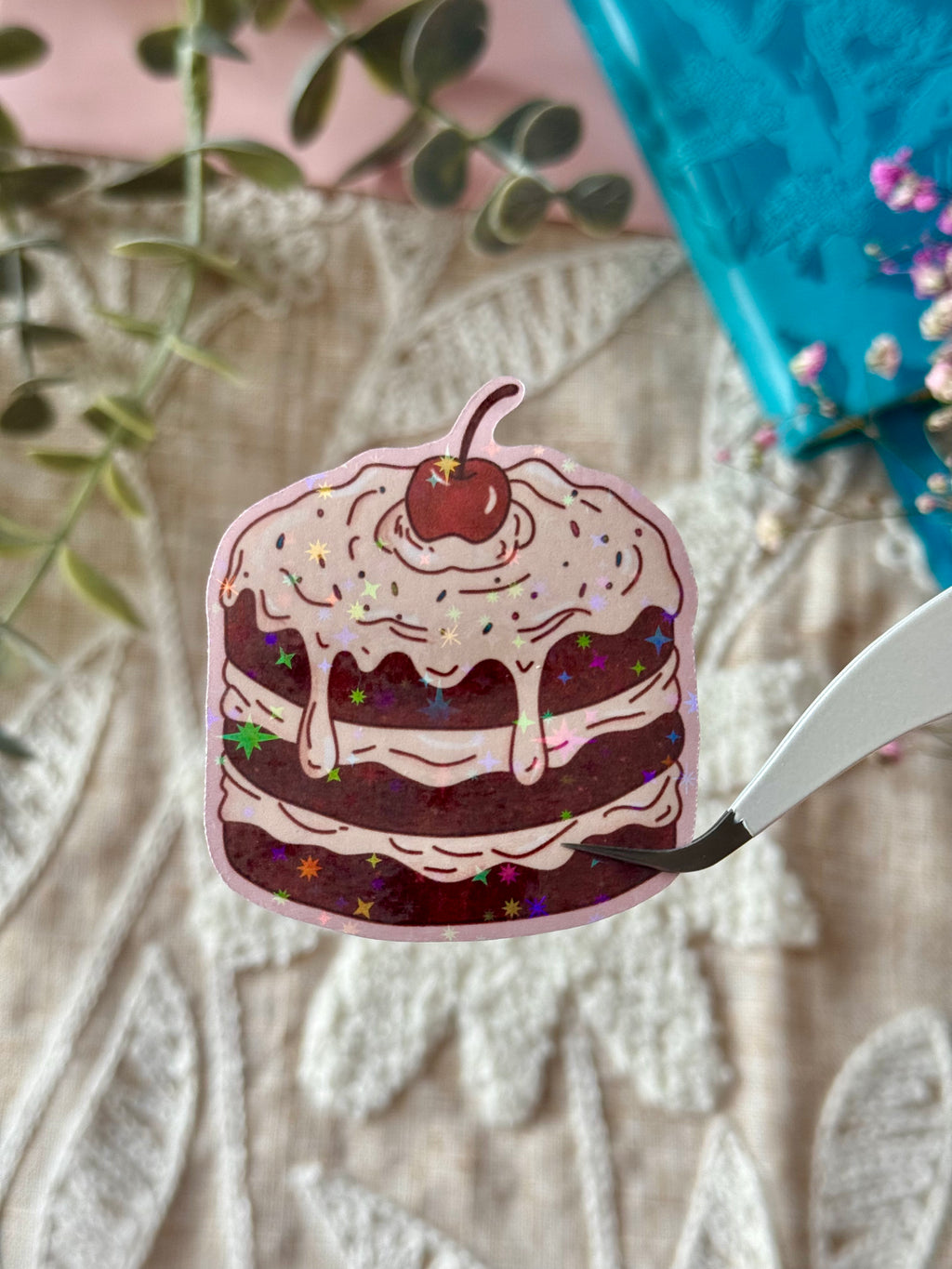 Red Velvet Cake Sticker