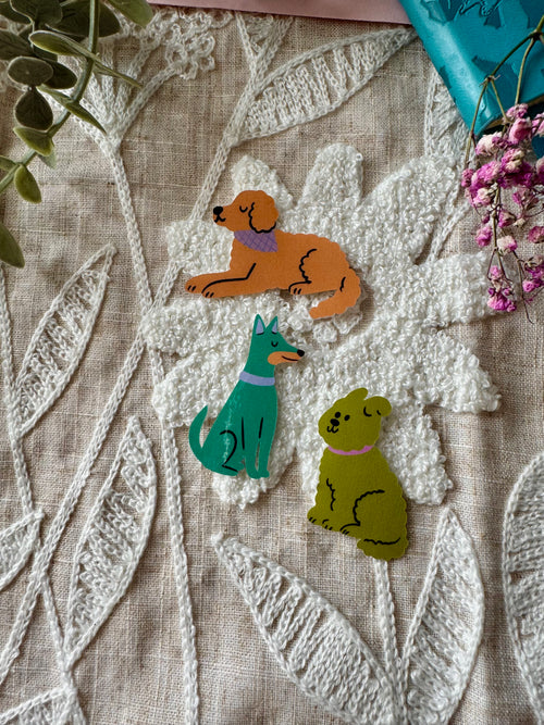 Colourful Dogs Sticker pack