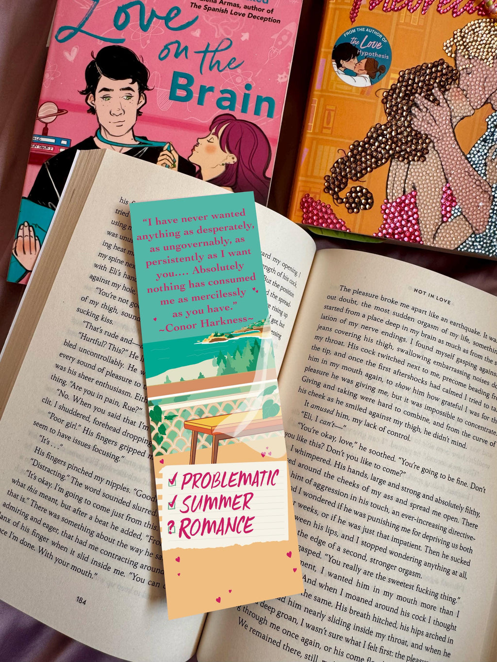 The Ali Hazelwood Bookmark Collection